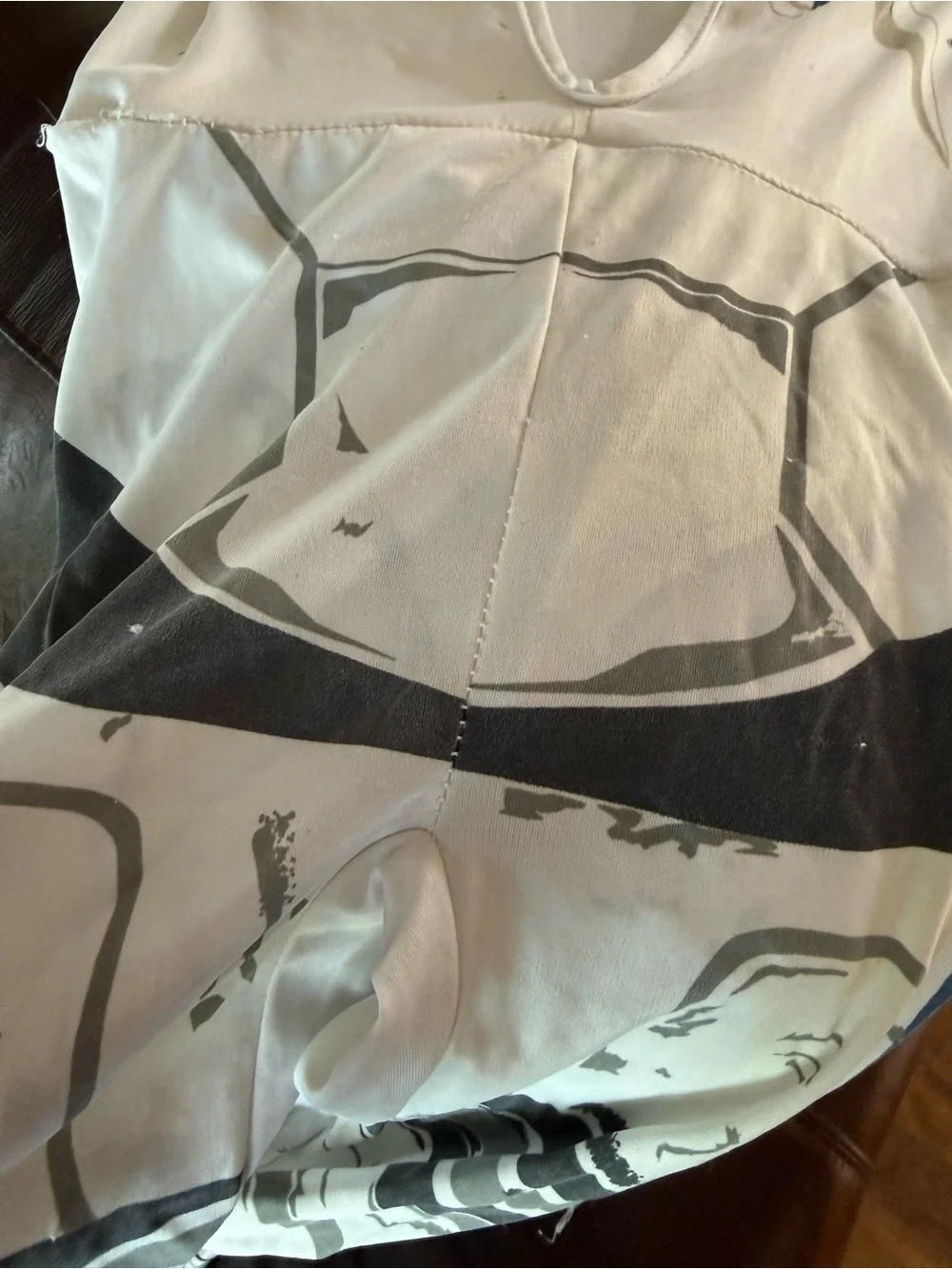 Star Wars Clone Trooper Costume Jumpsuit kids size small rubies brand